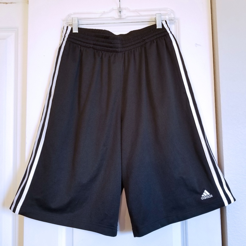 adidas 3 Stripe Vintage Basketball Shorts